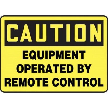 Accuform OSHA CAUTION SAFETY SIGN EQUIPMENT MEQM736VS MEQM736VS